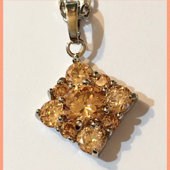 🆒 Morganite Gemstone Minimalist Pendant Necklace - Picture 3 of 9